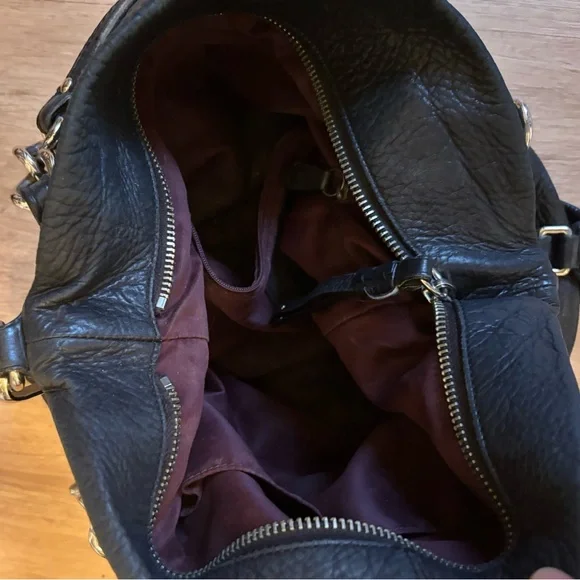 Coach Brooke Duffle Bag – Black Pebble Leather – Black - Picture 10 of 15